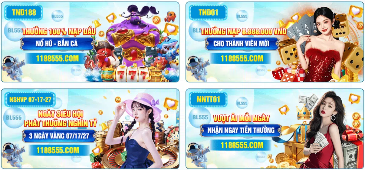 bl555 khuyến mãi hot
